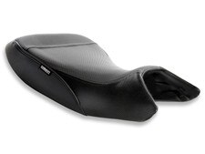 World Sport Aftermarket Motorcycle Front Seat Only for the Honda NT1100 shown with Performance Plus DTX and Gripzones in all black (WS-710F-SE9)